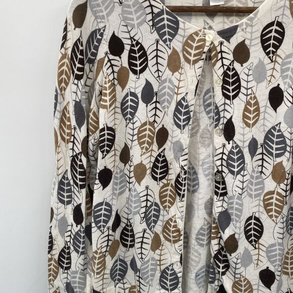 Christopher & Banks light weight, button up cardigan, size Small - Picture 2 of 10